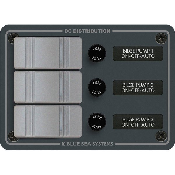 Blue Sea Systems Blue Sea Contura 3 Bilge Pump Control Panel 8665